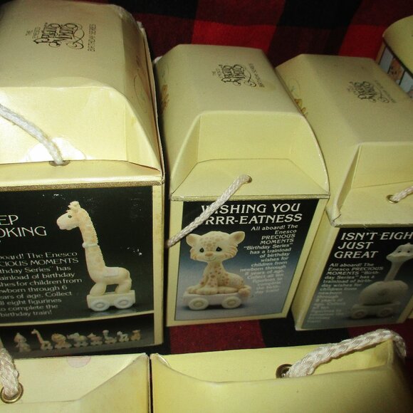 Precious moments Circus Animal birthday train  Birth - 10 - Picture 5 of 13